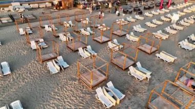 Kleopatra Sahili hava manzarası