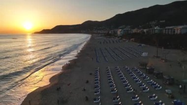 Kleopatra Sahili hava manzarası