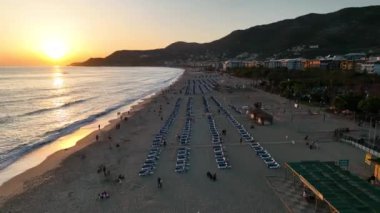 Kleopatra Sahili hava manzarası