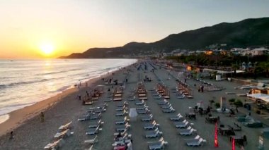 Kleopatra Sahili hava manzarası