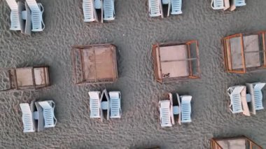 Kumsalda boş güneşlenirler