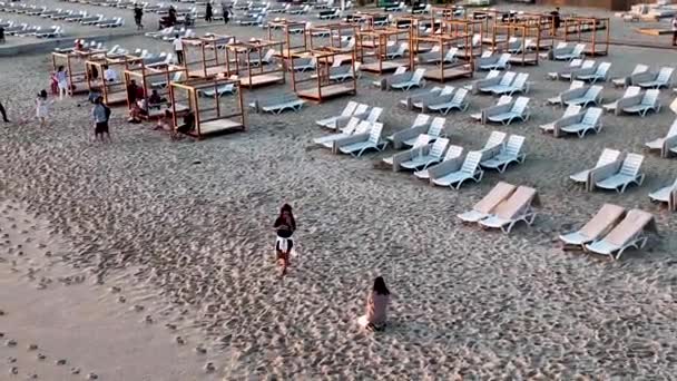 トルコAlanya夏の波 — ストック動画