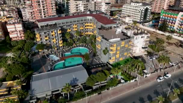 Ξενοδοχείο Στην Παραλία — Αρχείο Βίντεο