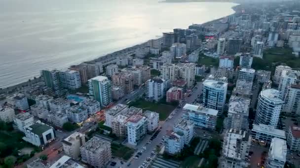 Utsikt Över Staden Alanya Turkiet — Stockvideo
