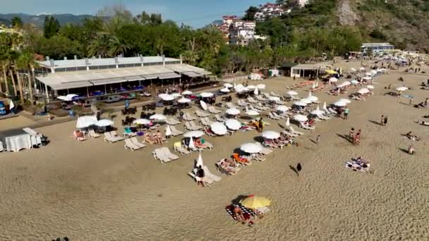 Beach Bar Alanaya Törökország — Stock videók