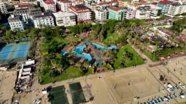 Children Play on the big playground