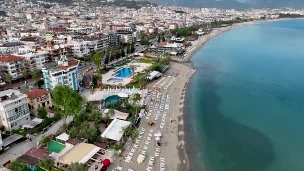 Beach Bar Alanaya Türkei — Stockvideo