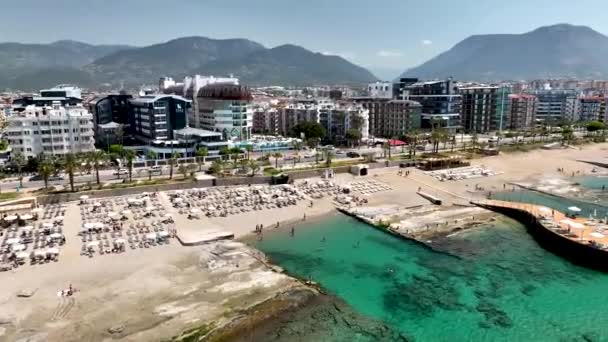 Beach Bar Alanaya Turcja — Wideo stockowe