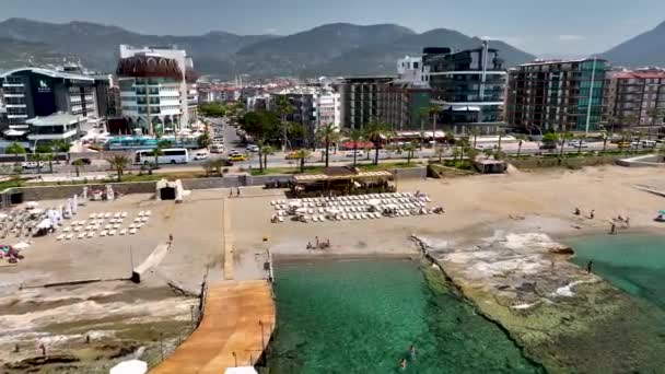 Beach Bar Alanaya Turkey — Stock Video