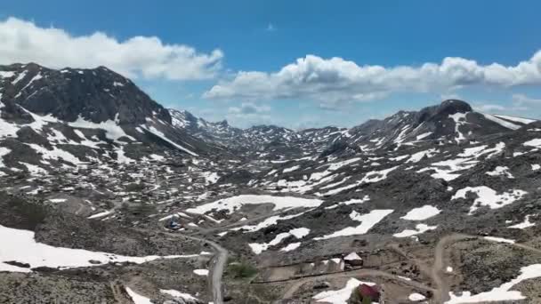 Koniec Zimy Górach Turcja Alanya — Wideo stockowe
