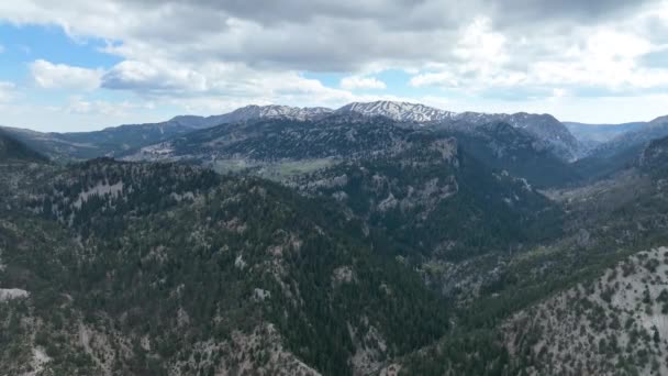 Peisaj Montan Înalt Munți — Videoclip de stoc