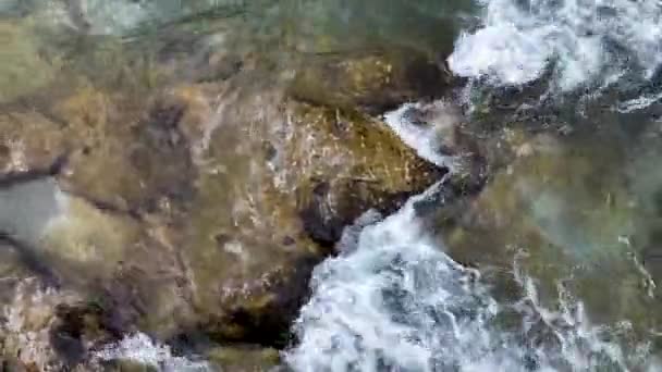 高山上的高山河流土耳其 — 图库视频影像