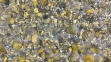 Bir dağ nehrinin dokusu Türkiye Alanya