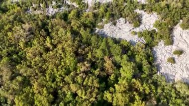 Bir adam kumsal mavisi deniz dokusunda koşar.