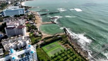 beautiful beach in Turkey Alanya