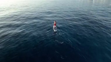 Açık denizlerde safirle gezen adamlar.