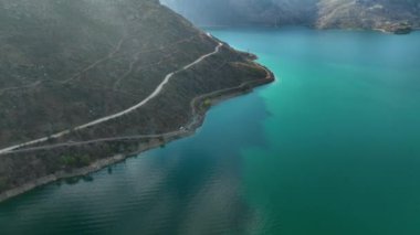 Yeşil Kanyon 'un manzarası. Hava Görüntüsü 4K. Manavgat 'ın inanılmaz doğası