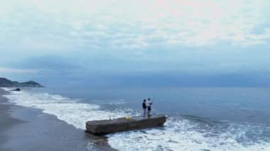 Yüksek kalite deniz arka planı Türkiye Alanya 4 bin