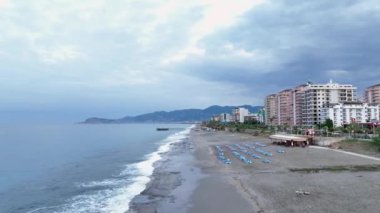 Yüksek kalite deniz arka planı Türkiye Alanya 4 bin