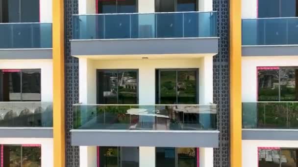 Construction Residential Buildings — Stock Video