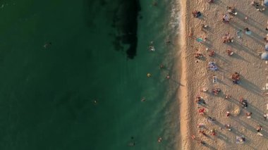 Plaj bölgesi. Alanya, Antalya, Türkiye