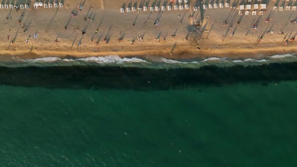 Пляжний Простір Аланья Анталія Туреччина — стокове відео