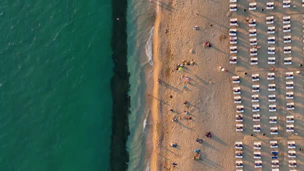 Пляжний Простір Аланья Анталія Туреччина — стокове відео