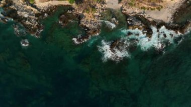 Yüksek kalite deniz arka planı Türkiye Alanya 4 bin