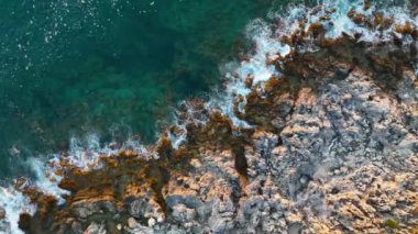 Akşamları drone tarafından çekilen sulu doku.