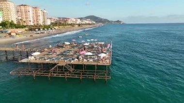 Akdeniz 'in güzel kumsalı