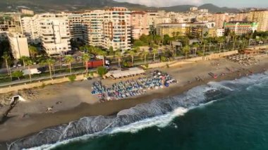 Yaz Sahil Mahmutlar Türkiye Alanya 4 K