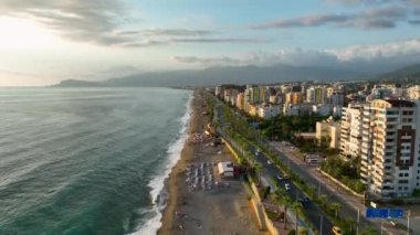 Yaz Sahil Mahmutlar Türkiye Alanya 4 K