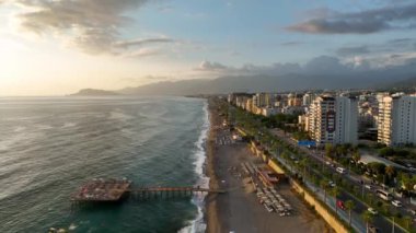 Yaz Sahil Mahmutlar Türkiye Alanya 4 K