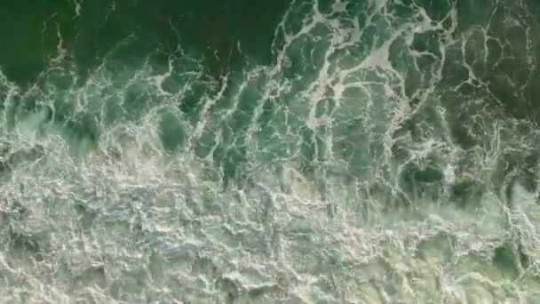 Endlos Kann Man Sich Diese Wellen Ansehen Die Sich Gut — Stockvideo