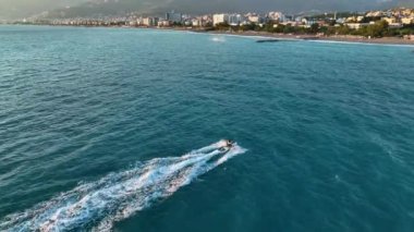 Yüksek kalite deniz arka planı Türkiye Alanya 4 bin