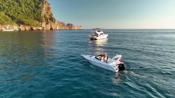 Spor Teknesinde Aktif Yaşam Tarzı Türkiye Alanya Destansı Sahnesi — Stok video