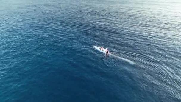 Aktiv Livsstil Sportbåt Turkiet Alanya Episka Scen — Stockvideo