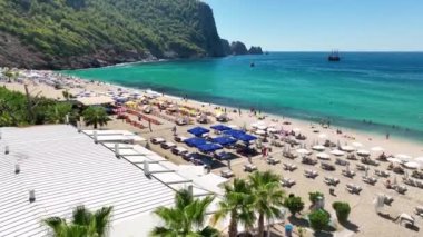 Akdeniz 'in güzel kumsalı