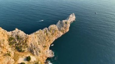 Alanya Castle Alanya Kalesi Aerial View of Mountain and City Turkey
