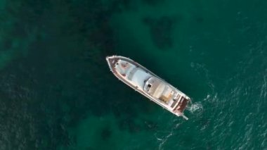 Türkiye 'nin Alanya kenti hava görüntüsü 4 K