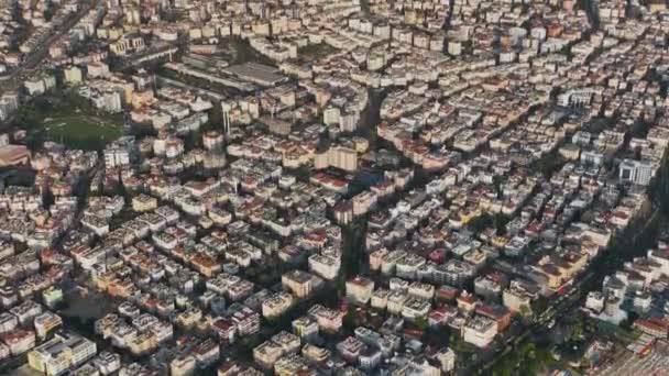 Panorama Miasta Wybrzeżu Turcji Alanya Miasto — Wideo stockowe