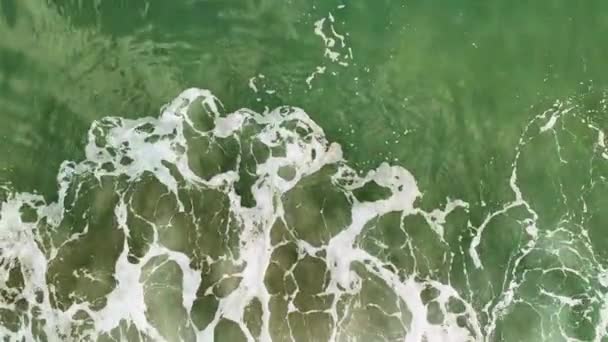 Γαλάζια Υφή Της Θάλασσας — Αρχείο Βίντεο
