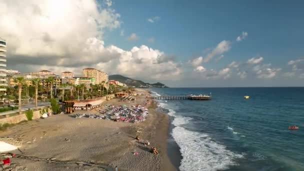 Akdeniz Güzel Kumsalı — Stok video
