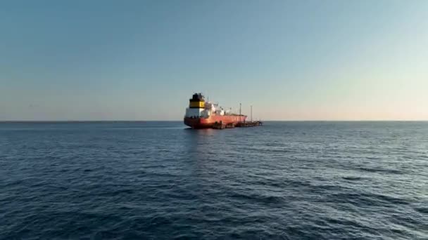 Газовий Танкер Морі — стокове відео