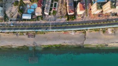 Traffic on the beach