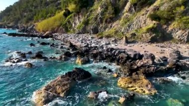 hava görüntüsü 4 K Türkiye Alanya