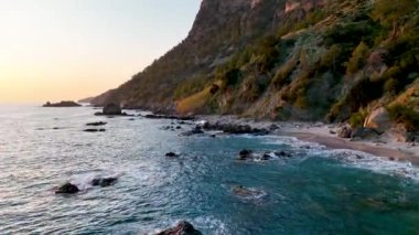 hava görüntüsü 4 K Türkiye Alanya