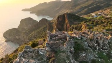 hava görüntüsü 4 K Türkiye Alanya