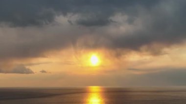 Türkiye 'nin günbatımı Alanya