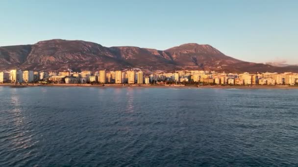 Vista Cidade Alanya — Vídeo de Stock